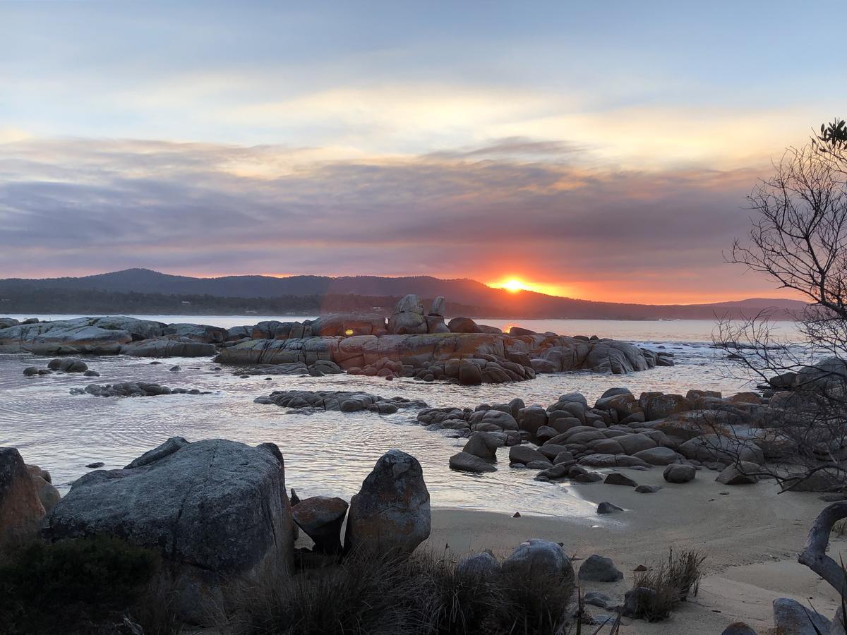 Bay Of Fires Seachange Ocean Frontage Binalong Bay Exterior foto